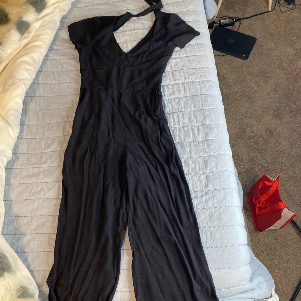Black Abercrombie and Fitch Jumpsuit